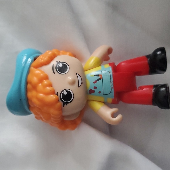 : 34 pc used Ryans World toy figures ideal party favors including invisible toy - Picture 2 of 12